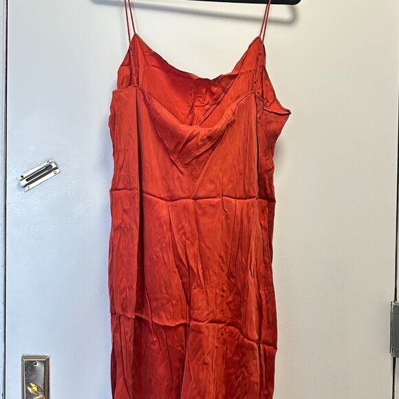 JCREW GWYNETH RUST SHORT DRESS- 20 - Picture 3 of 4